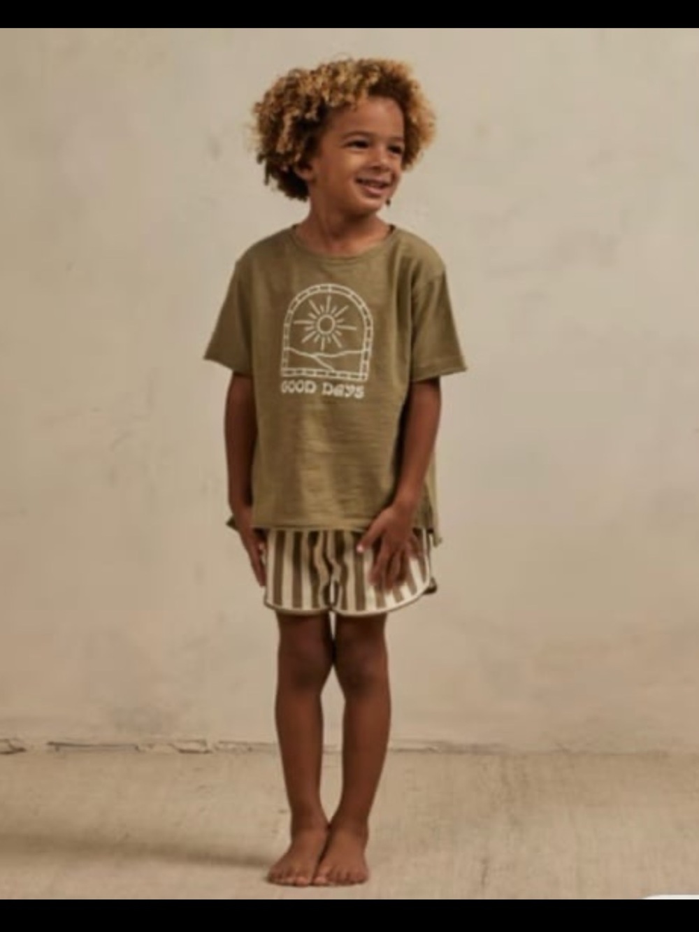 Rylee + Cru Olive 'Good Days' Graphic Tee